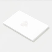 Bloemen en kleurrijke post-it notities | Schattige Post-it® Notes (Schuin)