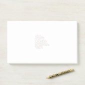 Bloemen en kleurrijke post-it notities | Schattige Post-it® Notes (Op bureau)