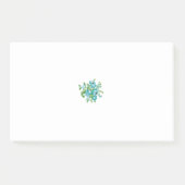 Bloemen en kleurrijke post-it notities | SCHATTIGE Post-it® Notes (Voorkant)