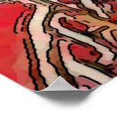 Bloemen en koffie poster (Hoek)