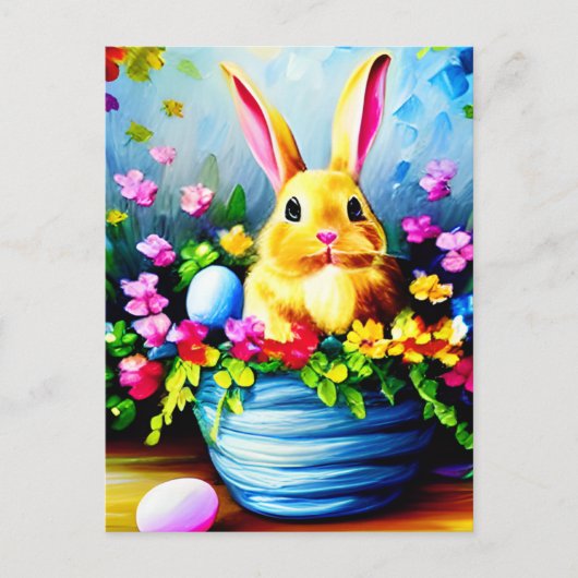  bloemen en koffiebroodrooster feestdagenkaart (Voorkant)