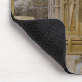 Bloemen en kolommen, Jaisalmer Fort, Jaisalmer Muismat (Hoek)