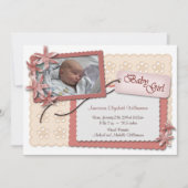 Bloemen en koninklijke koninklijke oogmerken aankondiging (Voorkant)