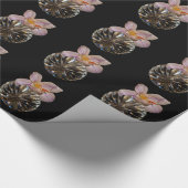 Bloemen en kristal cadeaupapier (Hoek)