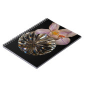 Bloemen en kristal notitieboek (Linkerzijde)