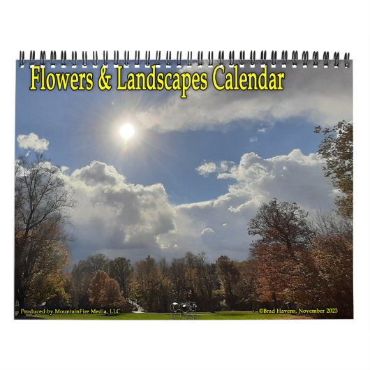 Bloemen en Landschappen Kalender! Kalender (Hoes)