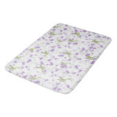 Bloemen en levende vogels badmat (Gekanteld)