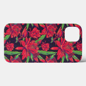 Bloemen en levende vogels Case-Mate iPhone case (Achterkant (horizontaal))