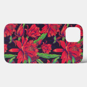 Bloemen en levende vogels Case-Mate iPhone case (Achterkant (horizontaal))