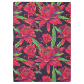 Bloemen en levende vogels | Jouw namen toevoegen Klembord (Achterkant)