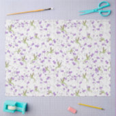 Bloemen en levende vogels tissuepapier (Craft)