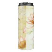 Bloemen en libel thermosbeker (Achterkant)