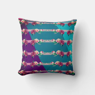 Bloemen en lijnen Kussen