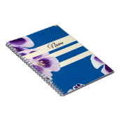 Bloemen en Lijnen Spiraal Notitieboek (Rechterzijde)
