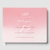 bloemen en Lijst met hart Gastenboek (Voorkant)