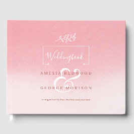 bloemen en Lijst met hart Gastenboek