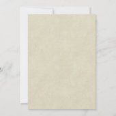 Bloemen en Mason Jars Bridal Shower Uitnodiging (Achterkant)