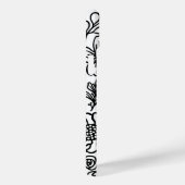 Bloemen en meer in Black Hoesje-Mate iPhone Case-d Case-Mate iPhone Case (Achterkant / Rechts)