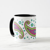 Bloemen en Mok van Paisley (Voorkant links)