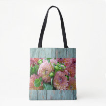Bloemen en omheiningen Klassieke Canvas tas