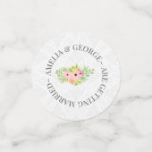Bloemen En Onderlegger Confetti (Kleine voorkant)