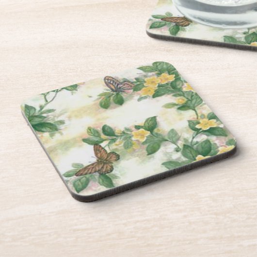 Bloemen en Onderzetters van botervliegen (Linkerzijde)