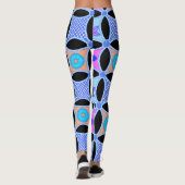 Bloemen en patronen leggings (Achterkant)