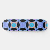 Bloemen en patronen persoonlijk skateboard (Horizontaal)