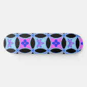 Bloemen en Patronen Persoonlijk Skateboard (Horizontaal)