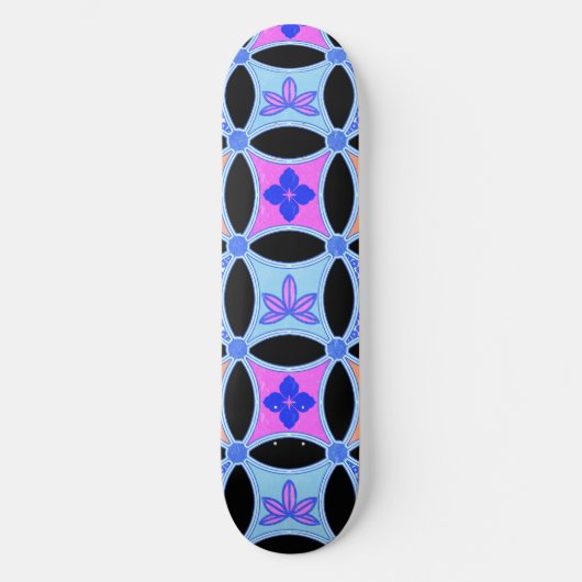 Bloemen en Patronen Persoonlijk Skateboard (Voorkant)