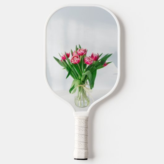 BLOEMEN EN PICKLEBALL PICKLEBALL PADDLE (Achterkant)