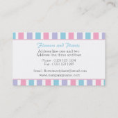 Bloemen en Planten Bloemenwinkel Bloemist Visitekaartje (Achterkant)