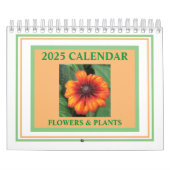 Bloemen en Planten Kalender 2025 (Hoes)