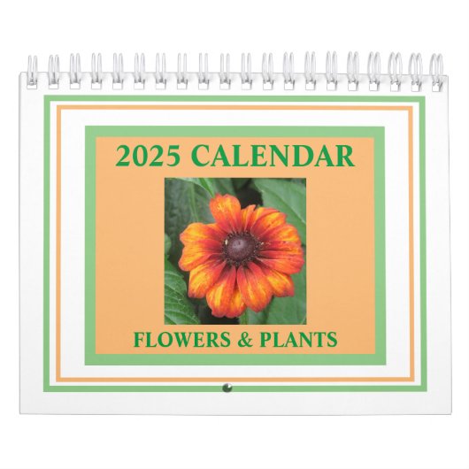 Bloemen en Planten Kalender 2025 (Hoes)