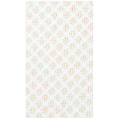 Bloemen en Polka Dot Patroon Tafelkleed (Voorkant)