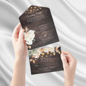 bloemen en pompoenherfst all in one uitnodiging