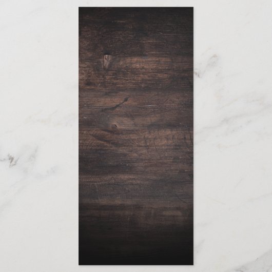  bloemen en pompoenherfst menu (Achterkant)