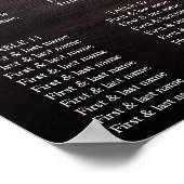  bloemen en pompoenherfst poster (Hoek)