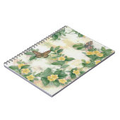 Bloemen en rondvliegende staafjes Notitieboek (Linkerzijde)