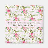 Bloemen en schokkende matrijzen magneet (Voorkant)