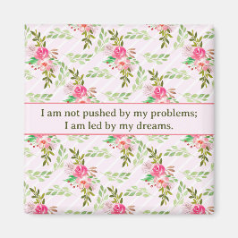 Bloemen en schokkende matrijzen magneet