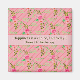 Bloemen en schokkende matrijzen magneet