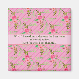 Bloemen en schokkende matrijzen magneet