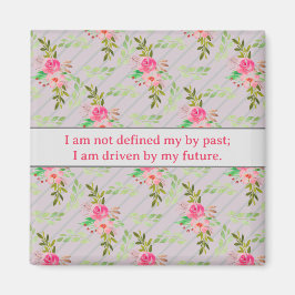 Bloemen en schokkende matrijzen magneet