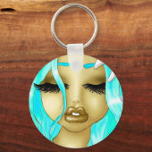 Bloemen en schoonheid sleutelhanger (Voorkant)