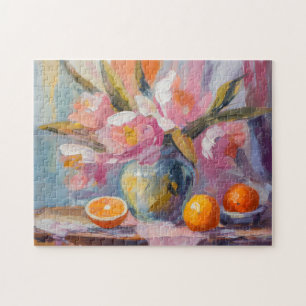 Bloemen en Sinaasappels Het moderne stilleven Legpuzzel