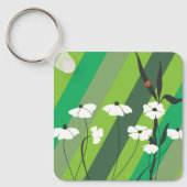 Bloemen en Sleutelhanger van Ladybug (Voorkant)