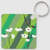 Bloemen en Sleutelhanger van Ladybug (Achterkant)