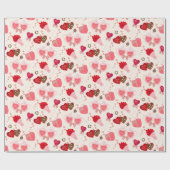 Bloemen en Snoep- en werkpapier Cadeaupapier (Vlak)