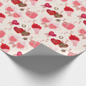 Bloemen en Snoep- en werkpapier Cadeaupapier (Hoek)